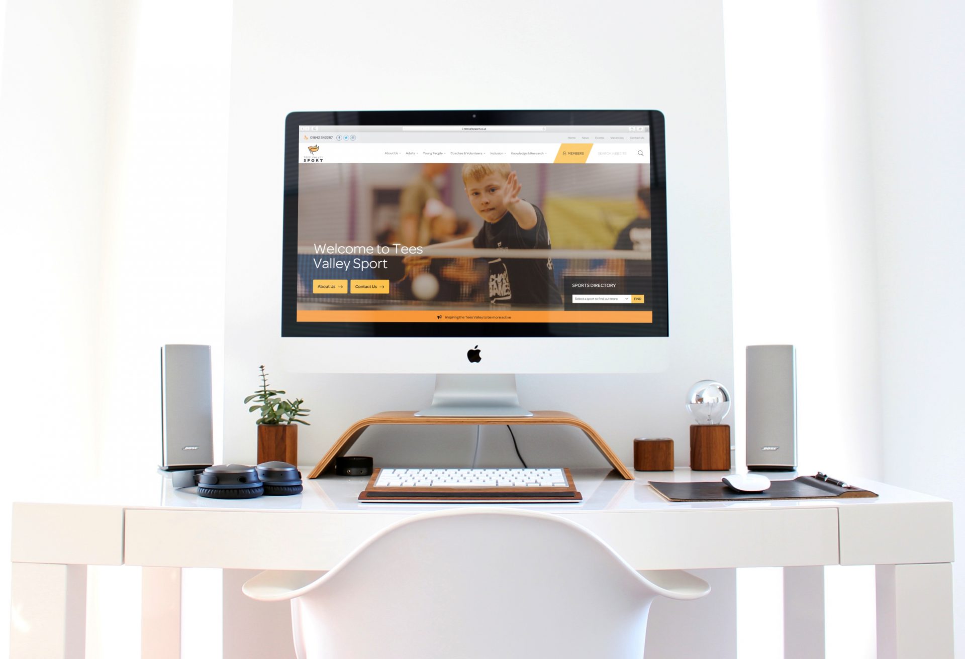 Tees Valley Sport l Hush Digital | Web Design Darlington