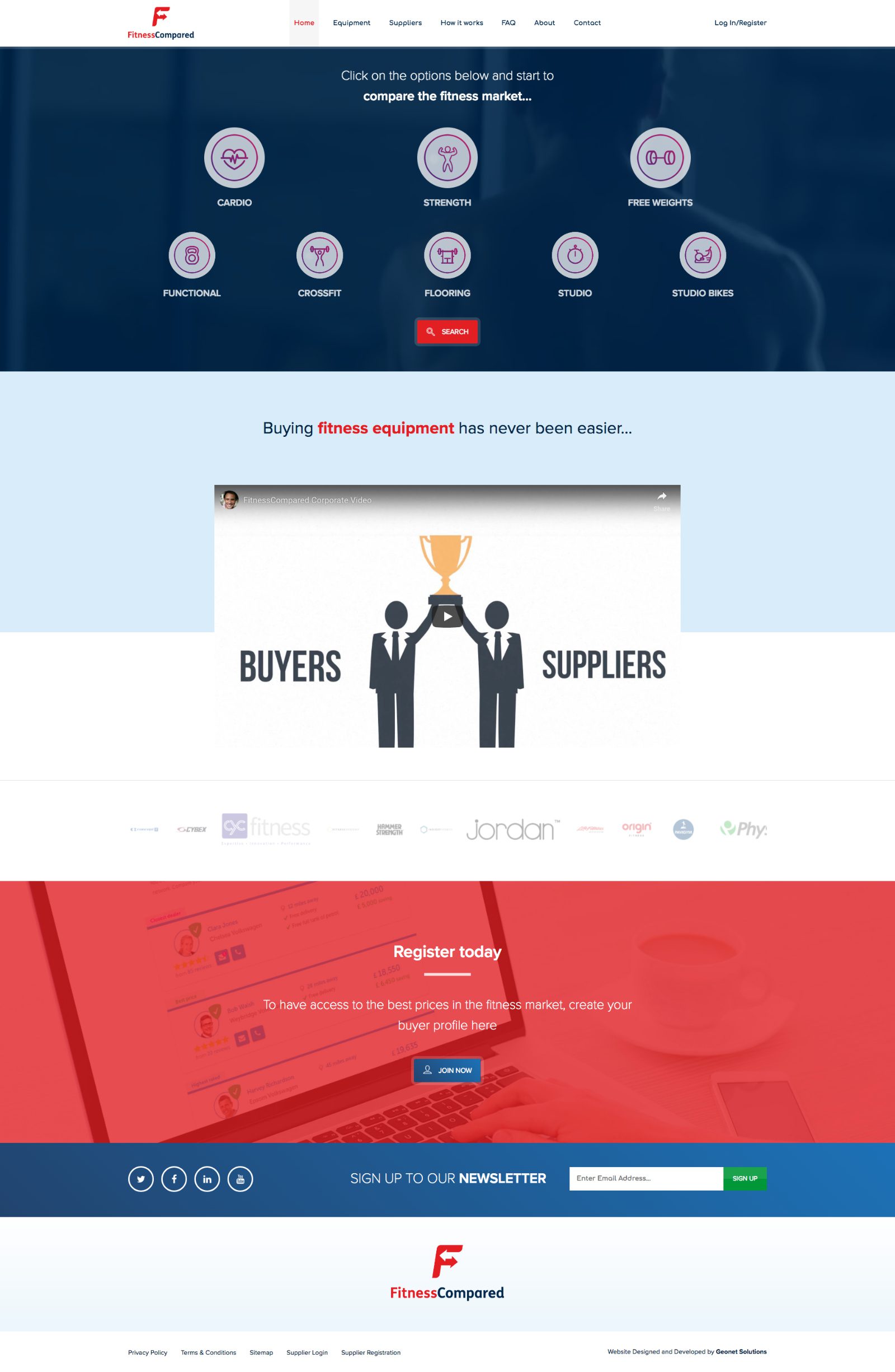 FitnessCompared | Portfolio | Hush Digital
