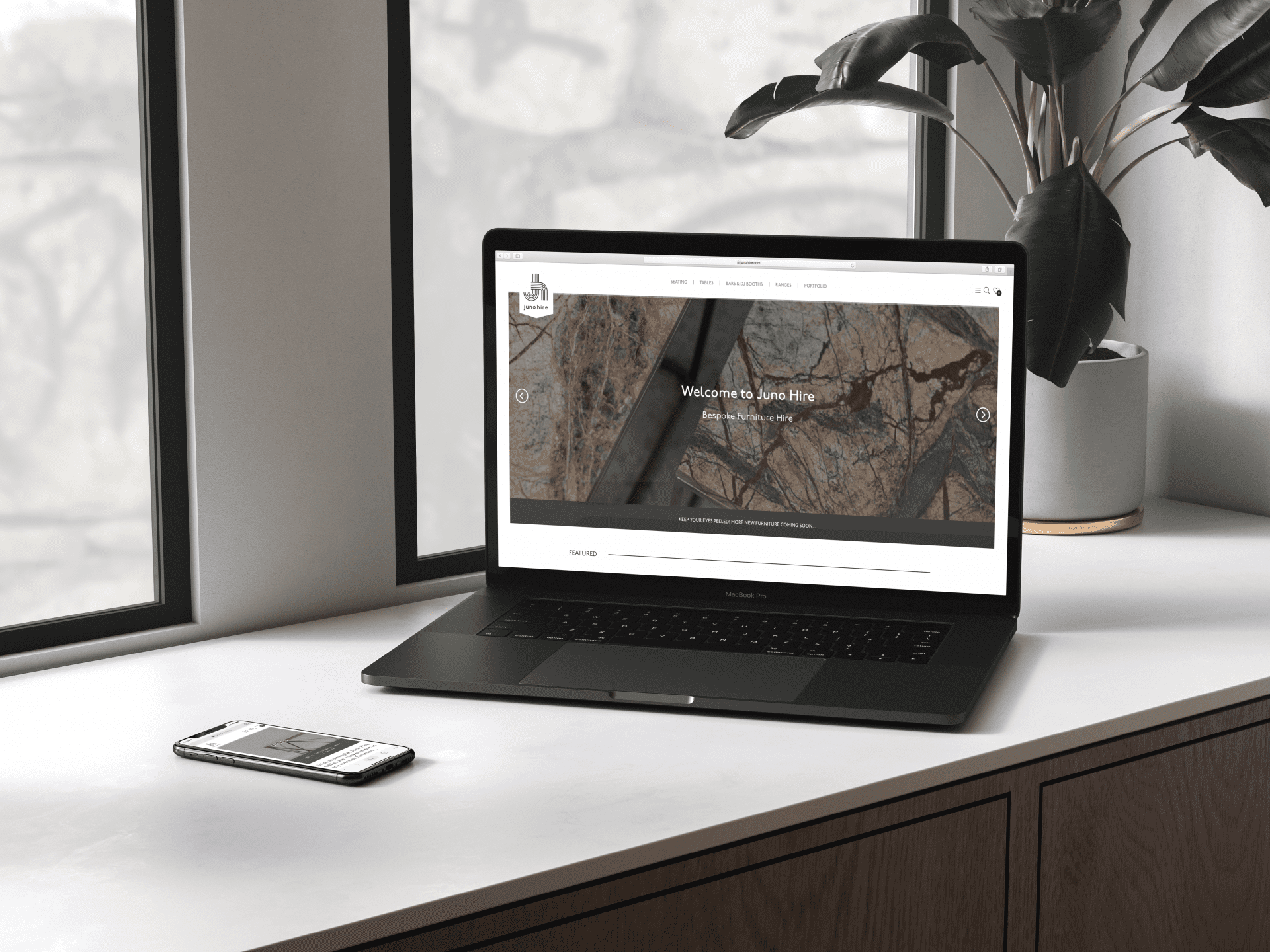 Juno Hire | Hush Digital | Web Design Darlington