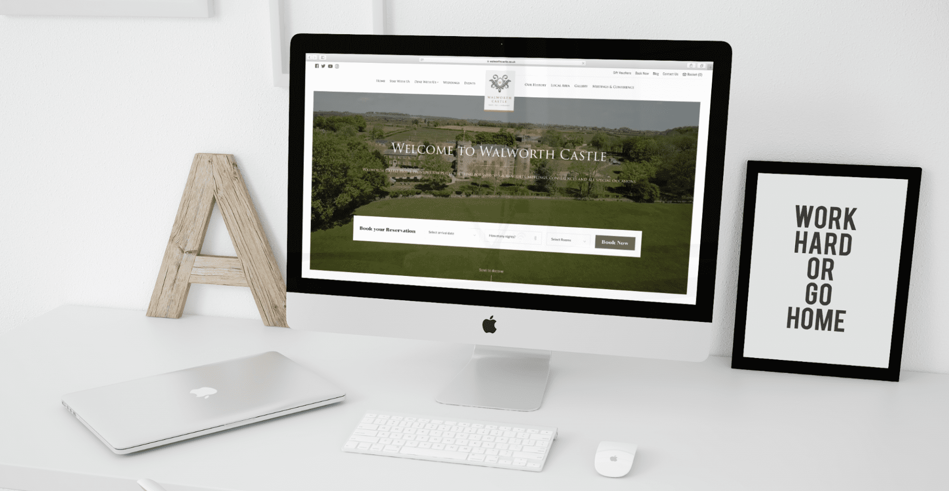 Walworth Castle | Booking System Software Development