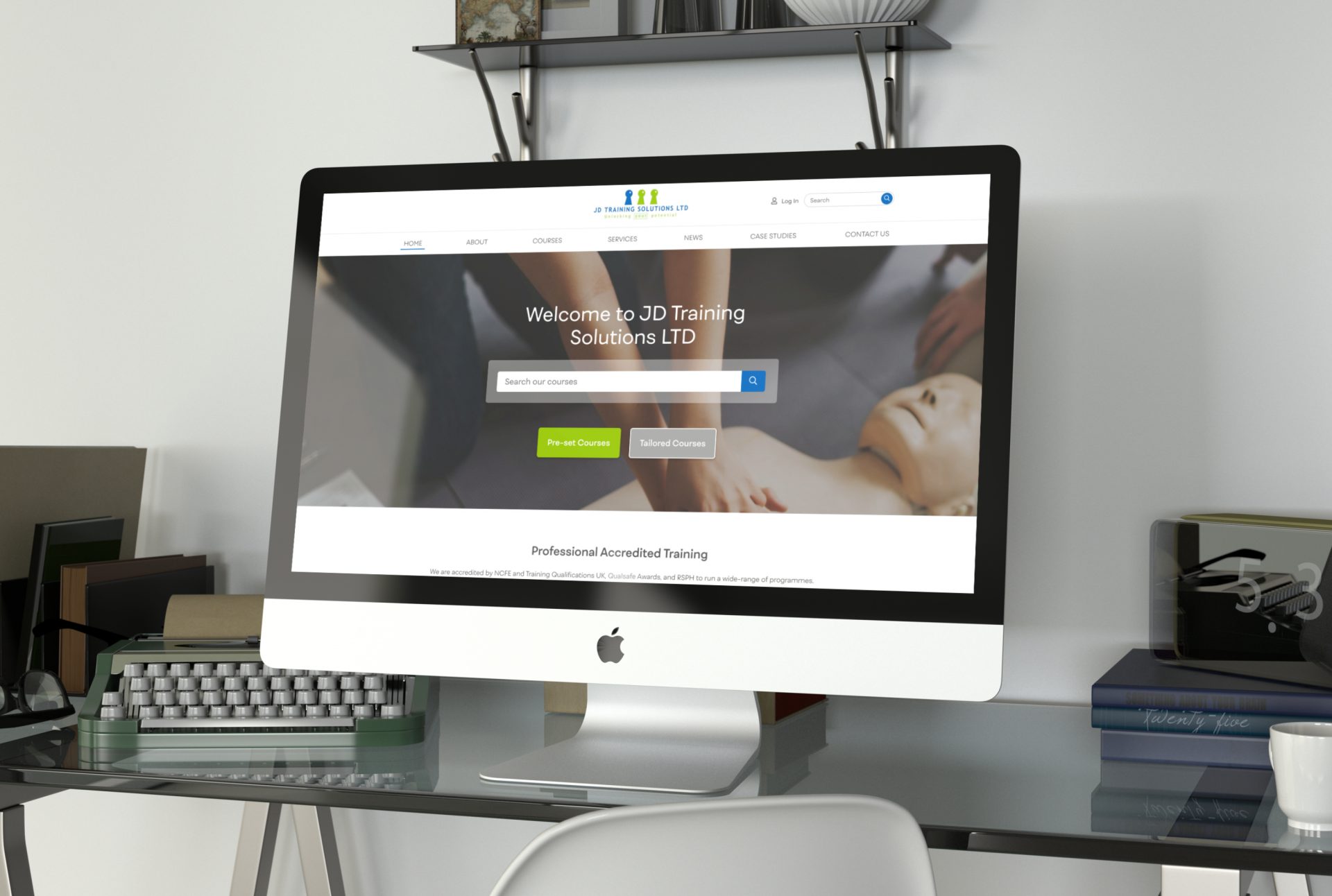 JD Training Solutions | Portfolio | Hush Digital