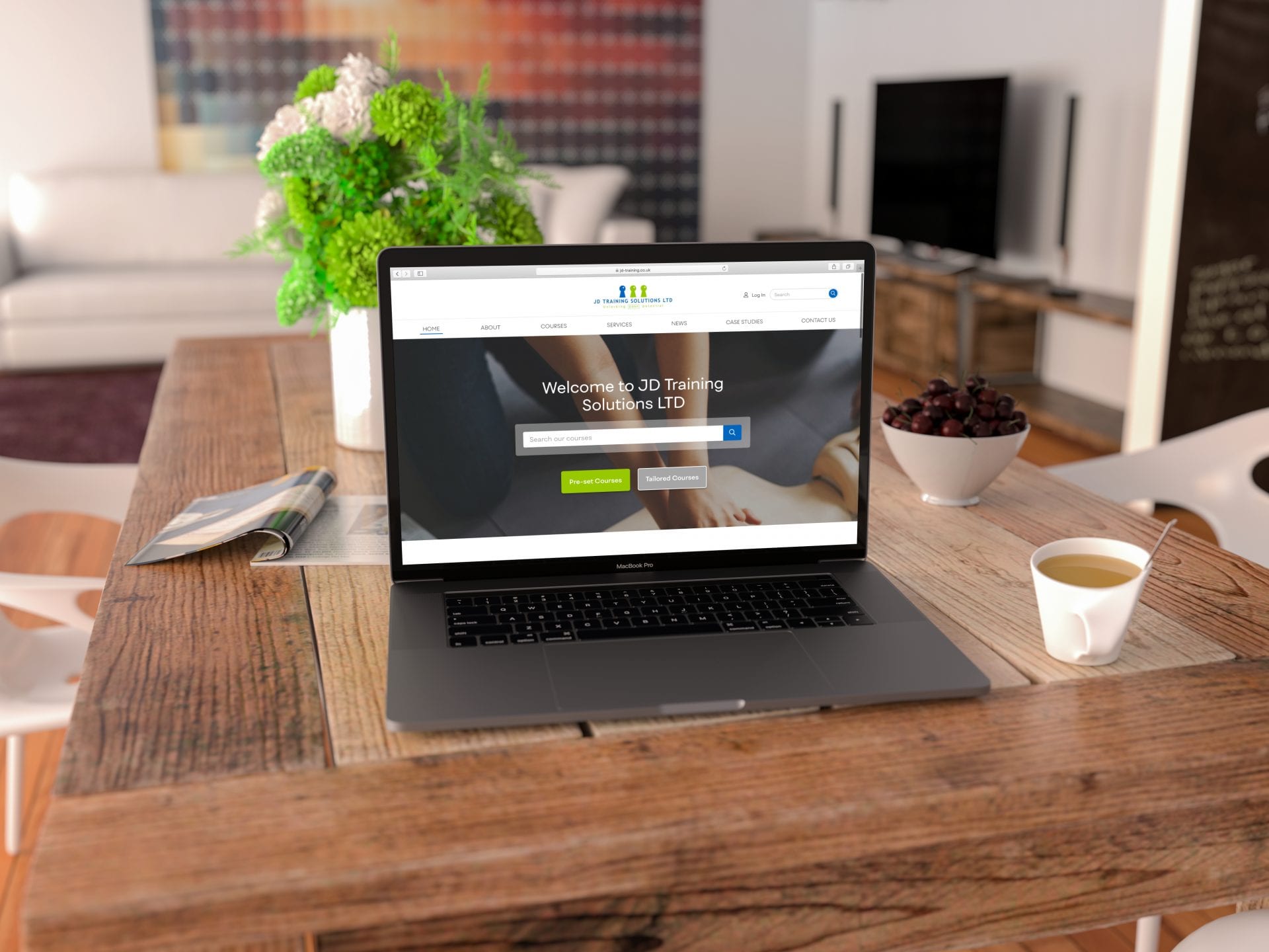 JD Training Solutions | Portfolio | Hush Digital