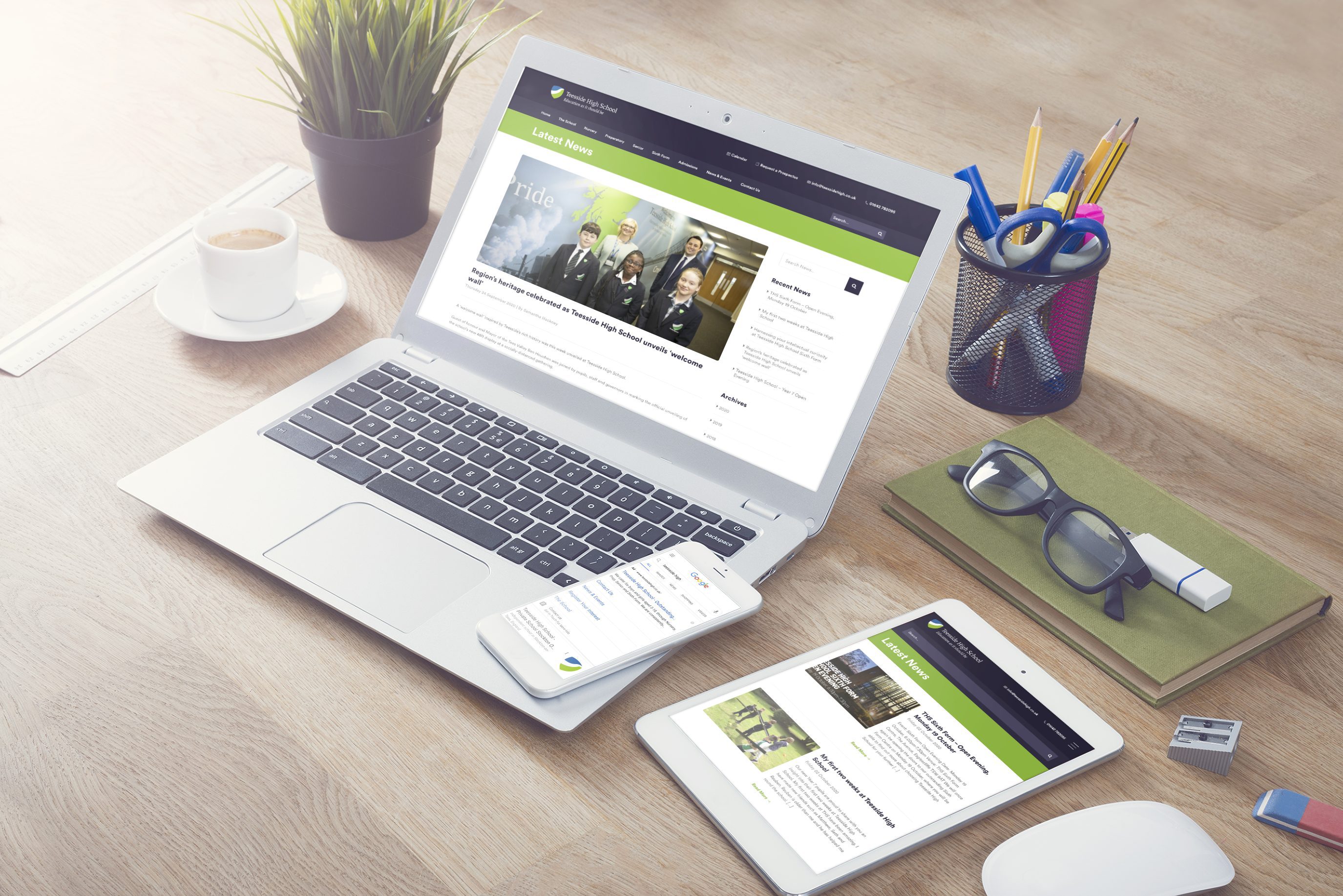 Teesside High School | Portfolio | Hush Digital