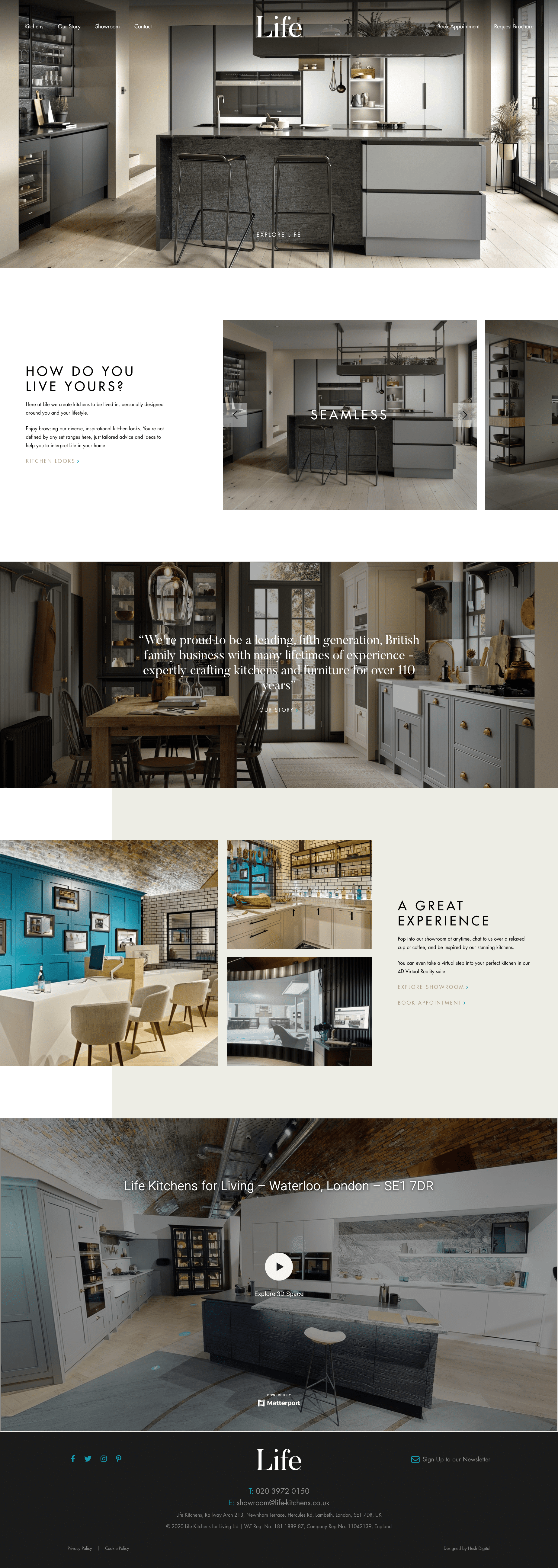 Life Kitchens | Portfolio | Hush Digital
