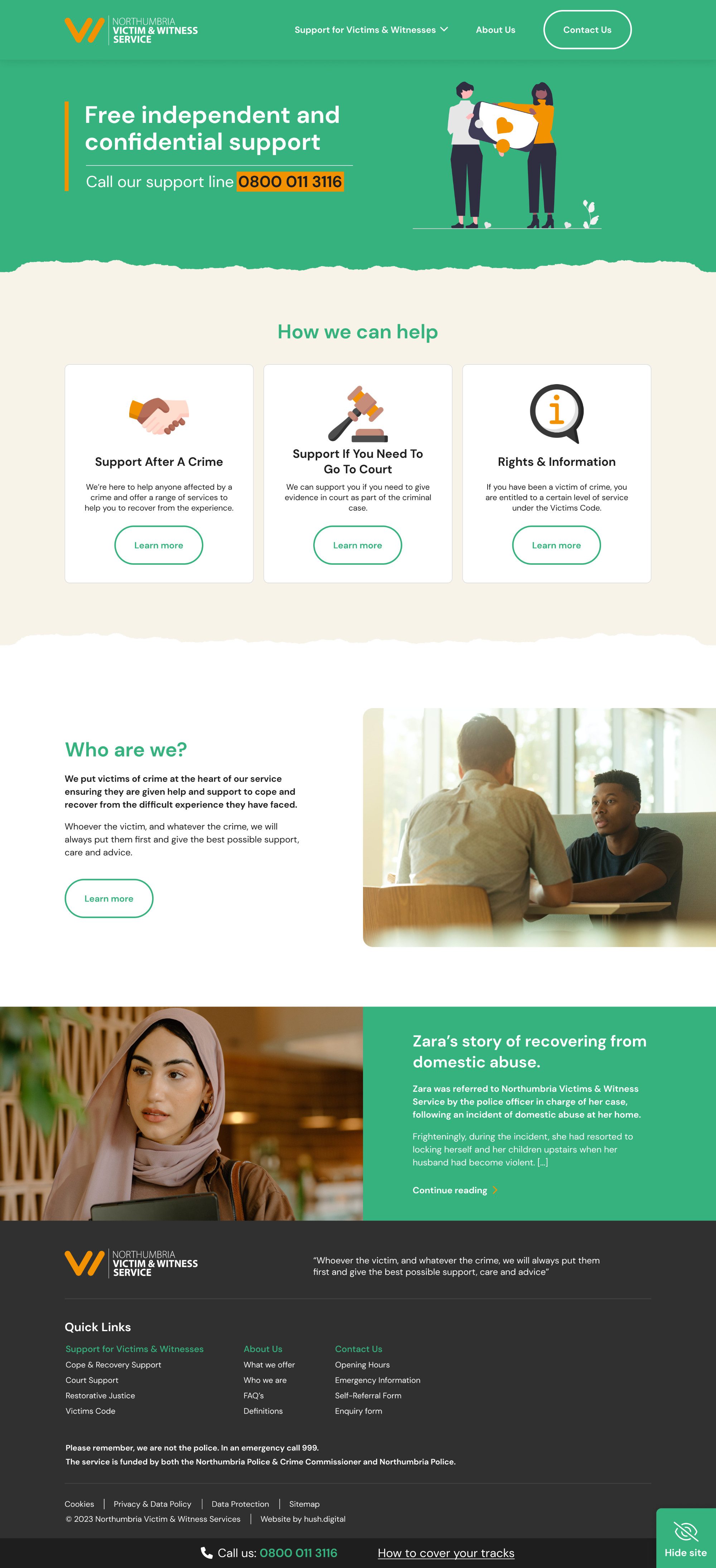 Northumbria Victim & Witness Service