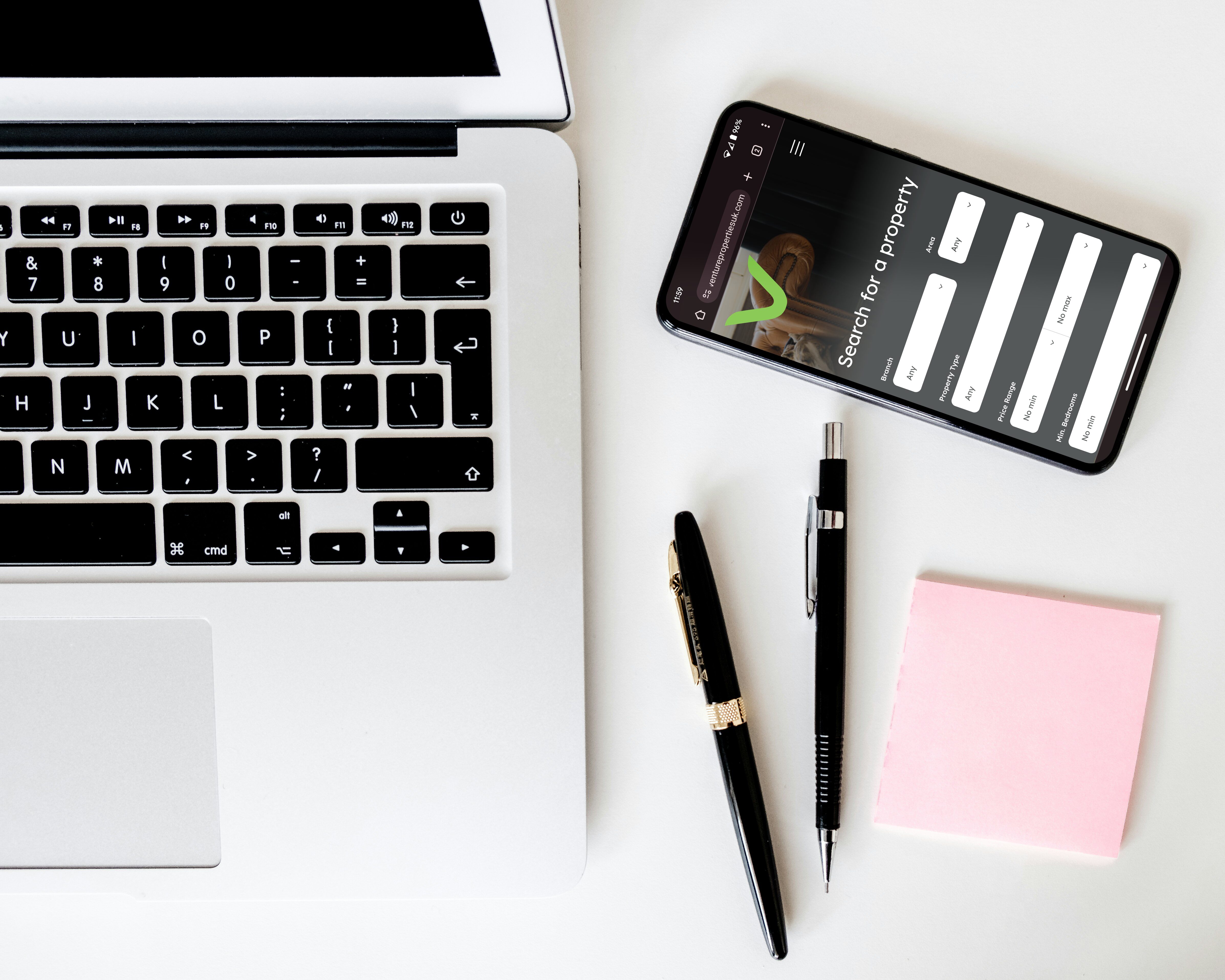 Venture Properties website